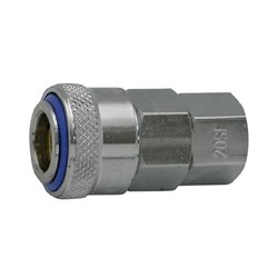 CAPS Japanese Style Coupling: 1/4" Female-Nitto