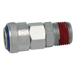 CAPS Japanese Style Coupling: 1/4" Male-Nitto