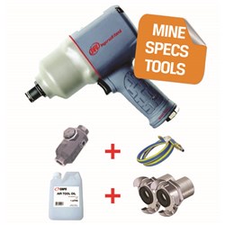 Ingersoll Rand 2155QIMAX-HC - MINE SPEC: 1" Quiet Air Impact Wrench, 1,350 ft-lb