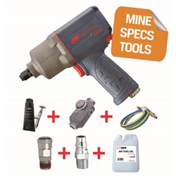 Ingersoll Rand 2235TIMAX-H - MINE SPEC: 1/2" Titanium Air Impact Wrench, 930ft-lb