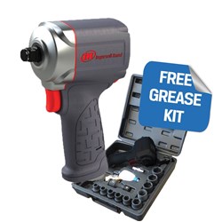 Ingersoll Rand 35MAX-K3: 1/2" Ultra Compact Air Impact Wrench Kit with Grease Kit