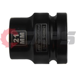 Impact Socket S48M21, 21mm Square Budd 1" Drive