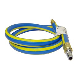 CAPS 3/8" BSP Hose Whip with nitto style plug | 1.5m