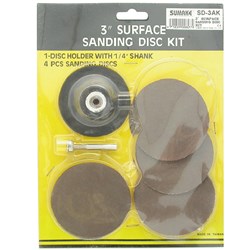 CAPS Sanding Discs:  C311030 - 3" Backing Pad & Spindle