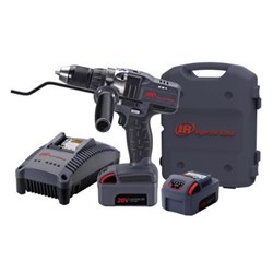 Ingersoll Rand D5140-K22: 1/2" 20V Cordless Drill Kit, 2 Batteries