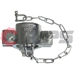 CAPS Claw couplings:  1 1/4" Hose Bolt Clamp