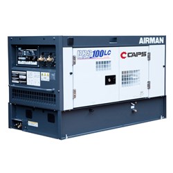 AIRMAN PDS100LC-5C5: 100cfm Aftercooled Diesel Compressor - Leakguard