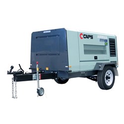 AIRMAN PDS400SC-6B5-T: 400cfm Aftercooled Trailer Diesel Compressor