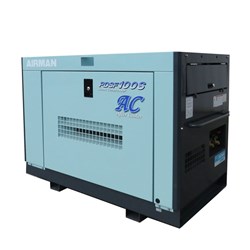 AIRMAN PDSF100SC-5C3: 100cfm Aftercooled Portable Box Diesel Compressor