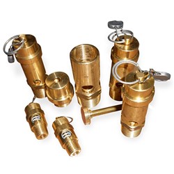 1/4" Brass Pressure Relief  Valve 1/4" | 160psi - 150cfm