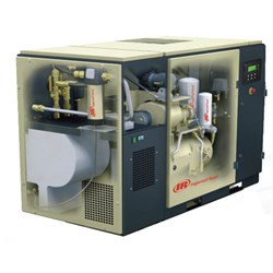 15kW Ingersoll Rand Rotary Screw Air Compressor, 73cfm, 10bar with Integrated Refrigerated Air Dryer