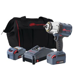 Ingersoll Rand W7152-K22-AN: 1/2" 20V Cordless Wrench Kit, 2 Batteries