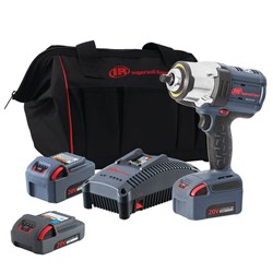 Ingersoll Rand W7152-K22-BONUS: 1/2" 20V Cordless Wrench Kit with Bonus Battery 