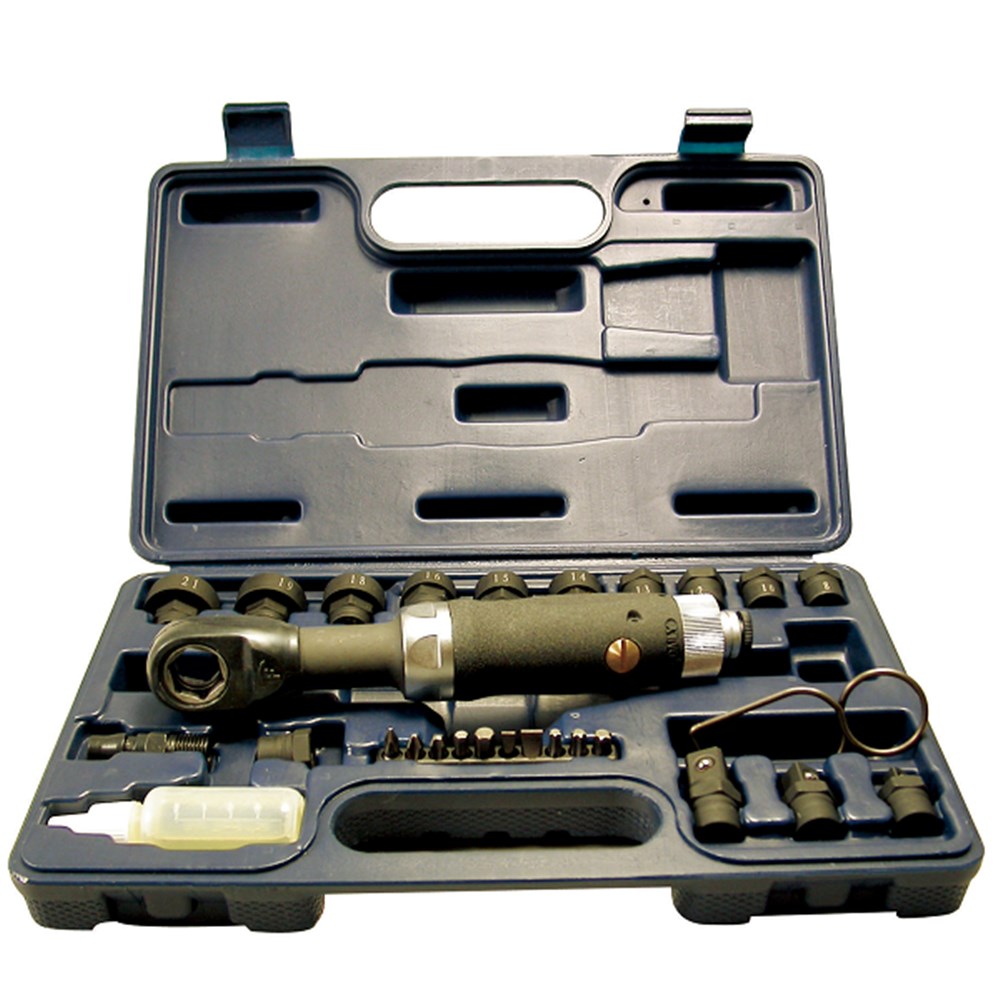 CAPS 1/4" Thru Hole Air Ratchet Kit, 25 ftlbs CAPS Shop