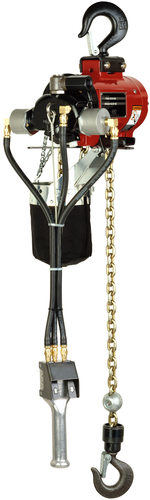 500kg Air Hoist with 6m lift and 5m pull chain controls | CAPS Shop