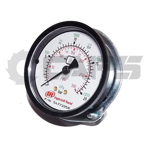 Pressure Gauge - Suits Ingersoll Rand UP Compressor Range