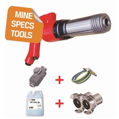 CAPS C4832-HC - MINE SPEC: Mini Air Chipping Hammer, 3,000 bpm