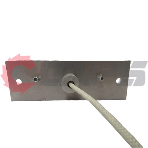 Lamp Holder assembly Ceramic Bracket Nickel Rod Spring & wire tail