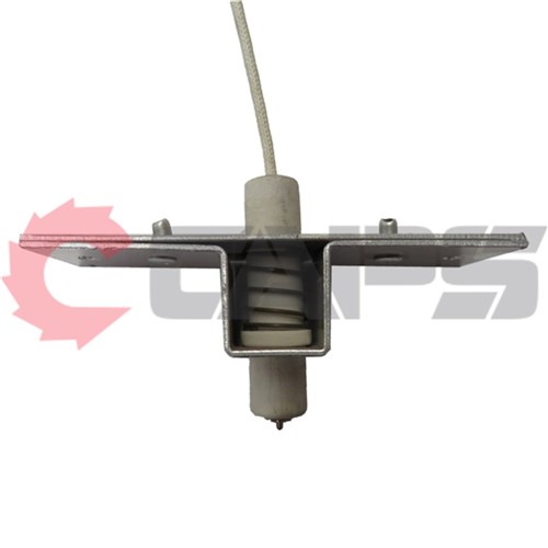 Lamp Holder assembly Ceramic Bracket Nickel Rod Spring & wire tail