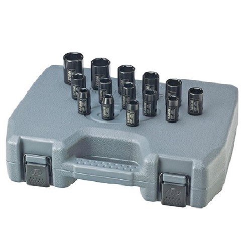 1/2" Metric Standard Impact Socket Set (14 Piece Set)
