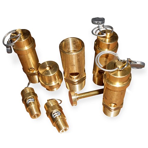 1/4" Brass Pressure Relief Valve, 160psi CAPS Shop