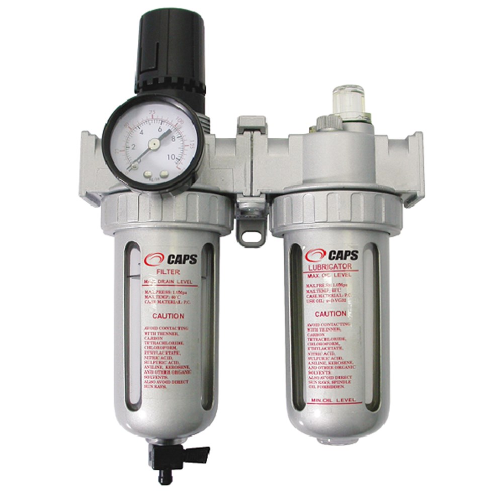 3/8" Air Filter/Regulator & Lubricator Combo CAPS Shop